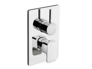 DAILY 44 - 4450188 - 2 hole shower mixer with diverter with plate _ Fir Italia